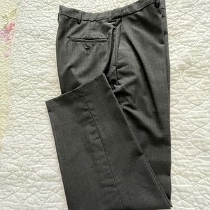Haggar Men’s Charcoal Slacks